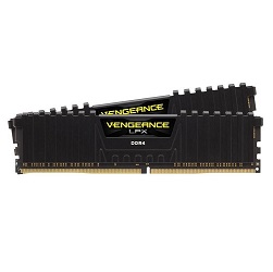 DDR4, 3000MHZ 16GB 2 X 288 DIMM, Vengeance LPX BLA